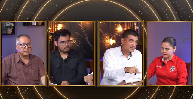 
Nuestra secretaria general del CDE del PRI Sinaloa, Liliana Cárdenas Valenzuela en el programa “A Solas”, con Cristopher Álvarez, por la fanpage Enfoca TV.
